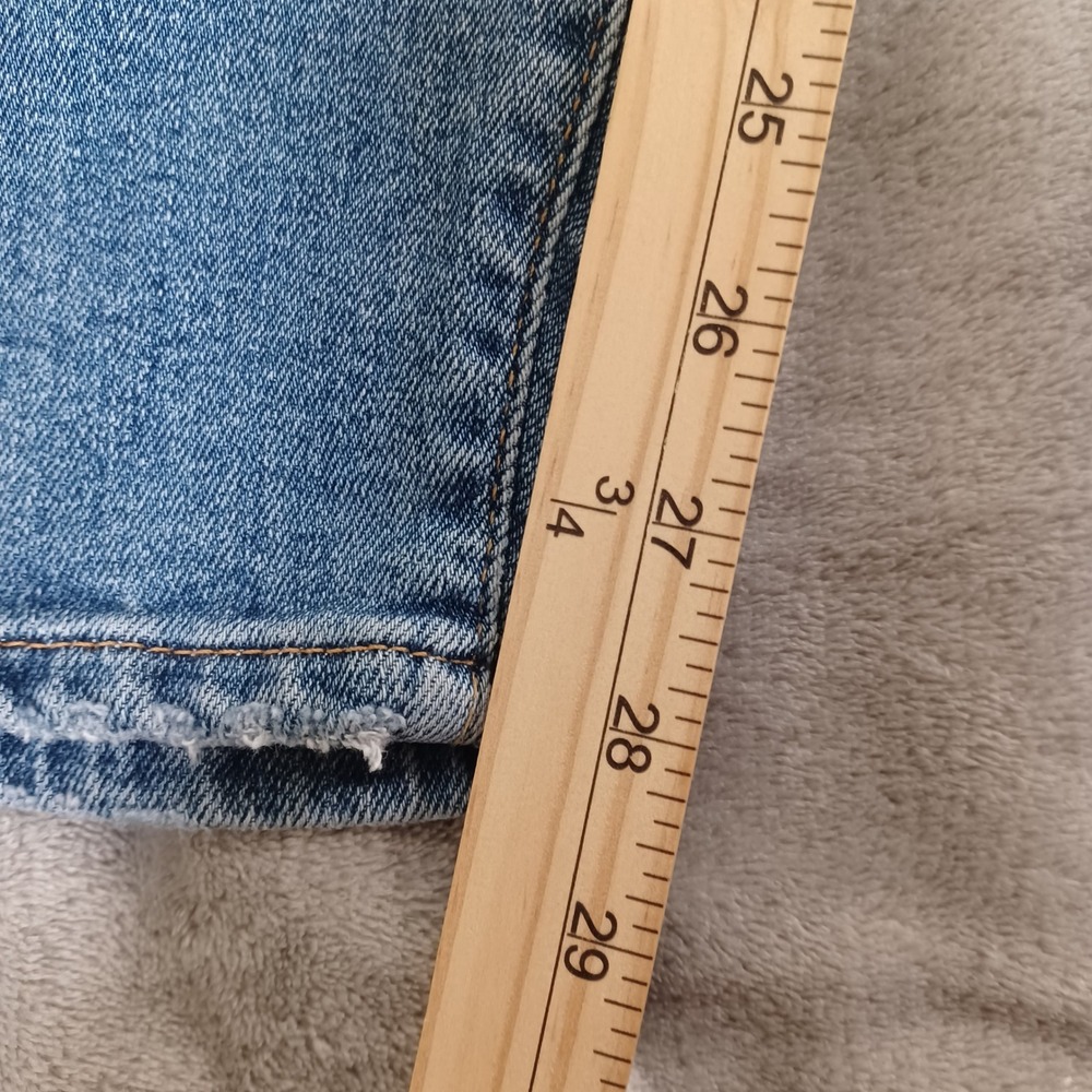 NWT Levis High Waisted Mom Jeans 42x28  Relaxed Tapered Leg Blue‎ Sz 20WClassic - Picture 6 of 10